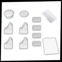 Load image into Gallery viewer, Confezione da 4 serrature magnetiche per armadietti di sicurezza per bambini - Ozerty
