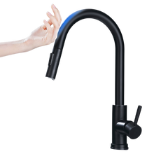 Load image into Gallery viewer, Rubinetto da cucina flessibile con sensore
