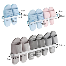 Carica l&#39;immagine nel visualizzatore di Gallery, Portapantofole a parete in alluminio - Ozerty
