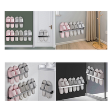 Carica l&#39;immagine nel visualizzatore di Gallery, Portapantofole a parete in alluminio

