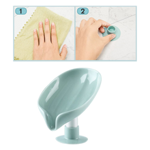 Load image into Gallery viewer, Portasapone a forma di foglia con drenaggio - Ozerty
