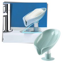 Load image into Gallery viewer, Portasapone a forma di foglia con drenaggio - Ozerty
