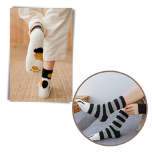 Load image into Gallery viewer, Calze invernali con zampa di gatto - Ozerty
