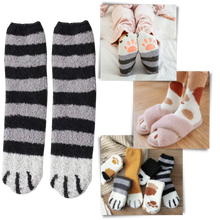 Load image into Gallery viewer, Calze invernali con zampa di gatto - Ozerty
