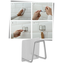Load image into Gallery viewer, Confezione da 2 porta-spugna in acciaio inox
