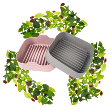 Load image into Gallery viewer, Teglia quadrata ecologica in silicone
