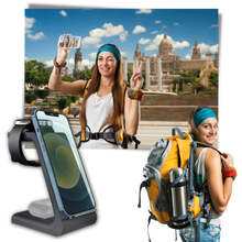 Load image into Gallery viewer, Stazione di ricarica per telefoni wireless - Ozerty
