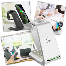 Load image into Gallery viewer, Stazione di ricarica per telefoni wireless - Ozerty
