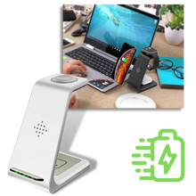 Load image into Gallery viewer, Stazione di ricarica per telefoni wireless - Ozerty
