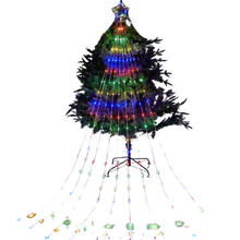 Carica l&#39;immagine nel visualizzatore di Gallery, Albero di natale cascata di luci fatate

