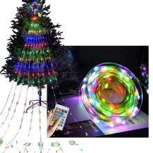 Carica l&#39;immagine nel visualizzatore di Gallery, Albero di natale cascata di luci fatate - Ozerty

