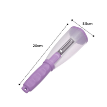 Carica l&#39;immagine nel visualizzatore di Gallery, Pelapatate per frutta e verdura con raccoglitore - Ozerty
