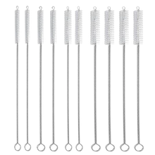 Load image into Gallery viewer, Confezione da 10 spazzole per la pulizia della cannuccia
