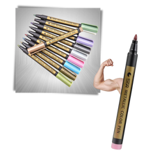 Load image into Gallery viewer, Confezione da 10 pennarelli colorati metallizzati - Ozerty
