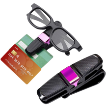 Load image into Gallery viewer, Supporto per occhiali da sole per visiera auto - Ozerty
