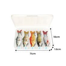 Load image into Gallery viewer, Set di esche artificiali da pesca oscillanti - Ozerty
