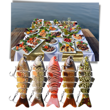 Load image into Gallery viewer, Set di esche artificiali da pesca oscillanti - Ozerty
