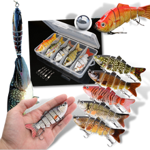 Load image into Gallery viewer, Set di esche artificiali da pesca oscillanti - Ozerty

