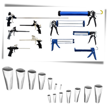 Load image into Gallery viewer, Set di ugelli per calafataggio in acciaio inossidabile - Ozerty
