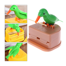 Load image into Gallery viewer, Scatola dispenser di stuzzicadenti a forma di uccelli
