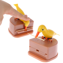 Load image into Gallery viewer, Scatola dispenser di stuzzicadenti a forma di uccelli - Ozerty
