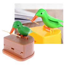 Load image into Gallery viewer, Scatola dispenser di stuzzicadenti a forma di uccelli - Ozerty
