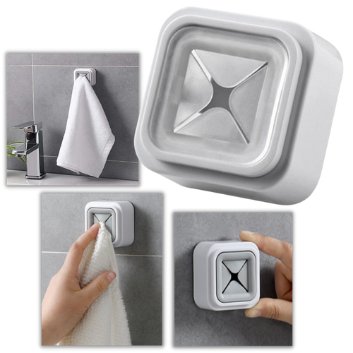 Confezione da 3 porta asciugamani adesivi - Ozerty