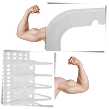 Load image into Gallery viewer, Cesto da bucato pieghevole in plastica montabile a parete
