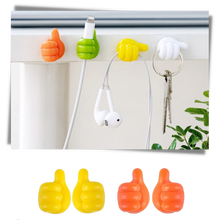 Load image into Gallery viewer, Confezione da 20 ganci da parete con pollice in su
