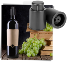 Load image into Gallery viewer, Tappo sottovuoto per bottiglie di vino - Ozerty
