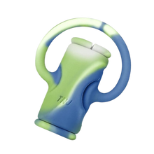 Carica l&#39;immagine nel visualizzatore di Gallery, Avvolgicavo in silicone 2 in 1 -Blu Verde - Ozerty
