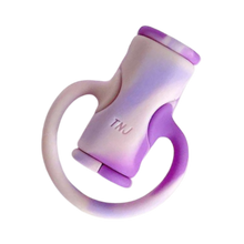 Carica l&#39;immagine nel visualizzatore di Gallery, Avvolgicavo in silicone 2 in 1 -Viola sfumato - Ozerty
