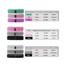 Load image into Gallery viewer, Set di 3 pezzi di bande elastiche di resistenza - Ozerty
