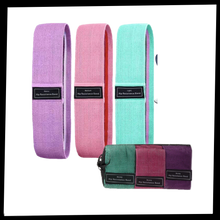 Load image into Gallery viewer, Set di 3 pezzi di bande elastiche di resistenza - Ozerty
