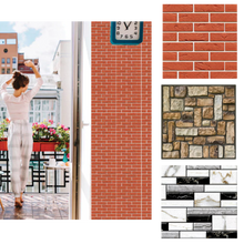 Carica l&#39;immagine nel visualizzatore di Gallery, Piastrelle per pareti autoadesive 3d in foam - Ozerty
