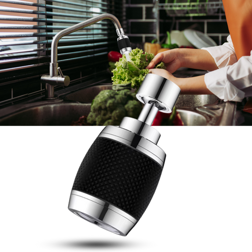 Filtro per l'Acqua del Rubinetto con Rotazione a 360° e 3 Modalità - Ozerty