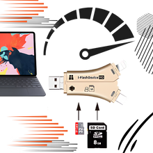 Load image into Gallery viewer, USB 4-in-1 per telefoni - Ozerty
