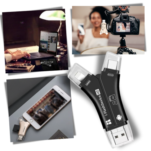 USB 4-in-1 per telefoni - Ozerty