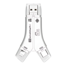 Load image into Gallery viewer, USB 4-in-1 per telefoni -Bianco - Ozerty
