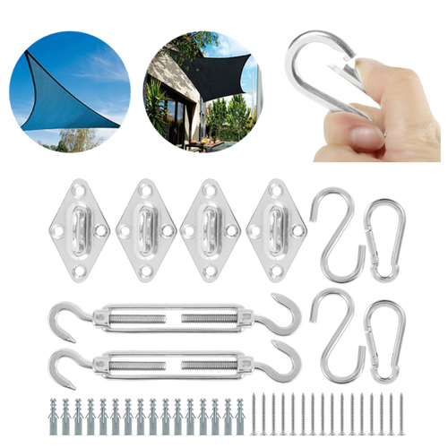 Kit di ferramenta per vele da paralume M5 - Ozerty