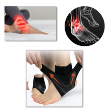 Load image into Gallery viewer, Supporto elastico traspirante per la caviglia - Ozerty
