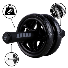 Load image into Gallery viewer, Rullo per addominali con impugnature imbottite - Ozayti

