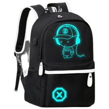 Load image into Gallery viewer, Zaino luminoso per laptop in stile anime - Ozerty
