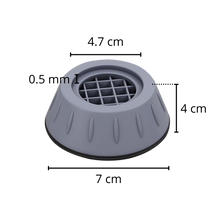 Load image into Gallery viewer, Confezione di 4 cuscinetti di gomma antivibrazione - Ozerty
