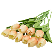 Load image into Gallery viewer, Fiore di tulipano artificiale (10 pezzi)
