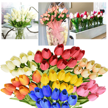 Load image into Gallery viewer, Fiore di tulipano artificiale (10 pezzi) - Ozerty
