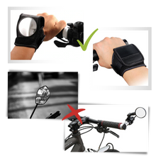 Load image into Gallery viewer, Specchietto retrovisore da polso per bicicletta - Ozerty
