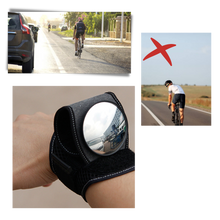 Load image into Gallery viewer, Specchietto retrovisore da polso per bicicletta - Ozerty
