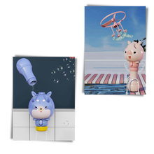 Carica l&#39;immagine nel visualizzatore di Gallery, Macchina delle bolle 2 in 1 giocattolo - Ozerty
