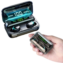 Carica l&#39;immagine nel visualizzatore di Gallery, Auricolari Bluetooth con scatola di ricarica della batteria - Ozerty
